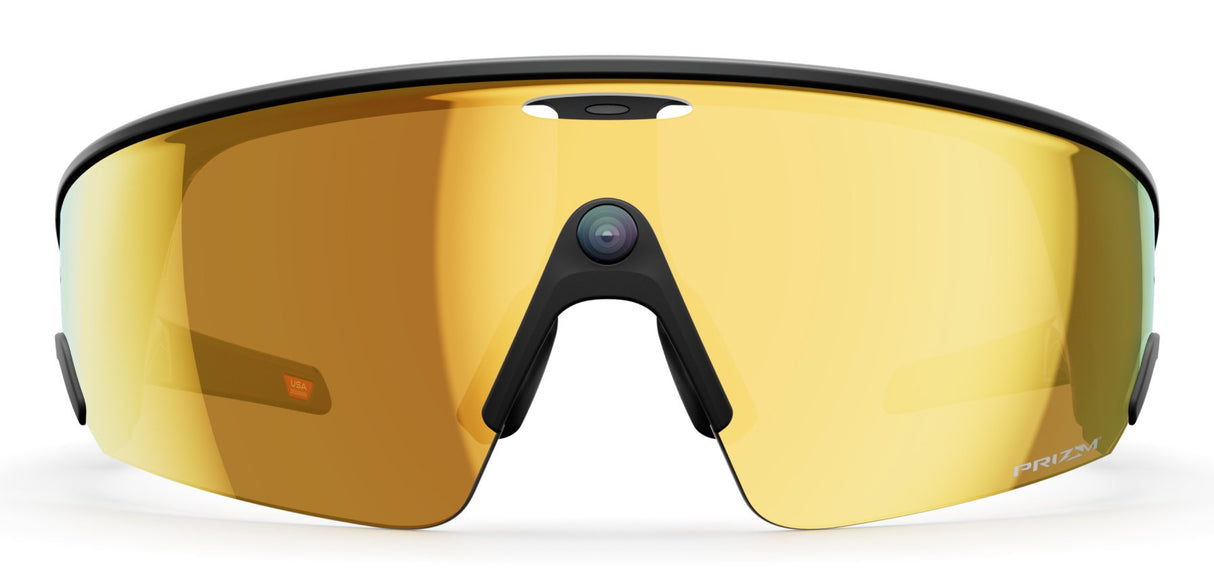 Meta Oakley Vanguard, Meta Ai, Negro, Prizm 24k Ai Glasses
