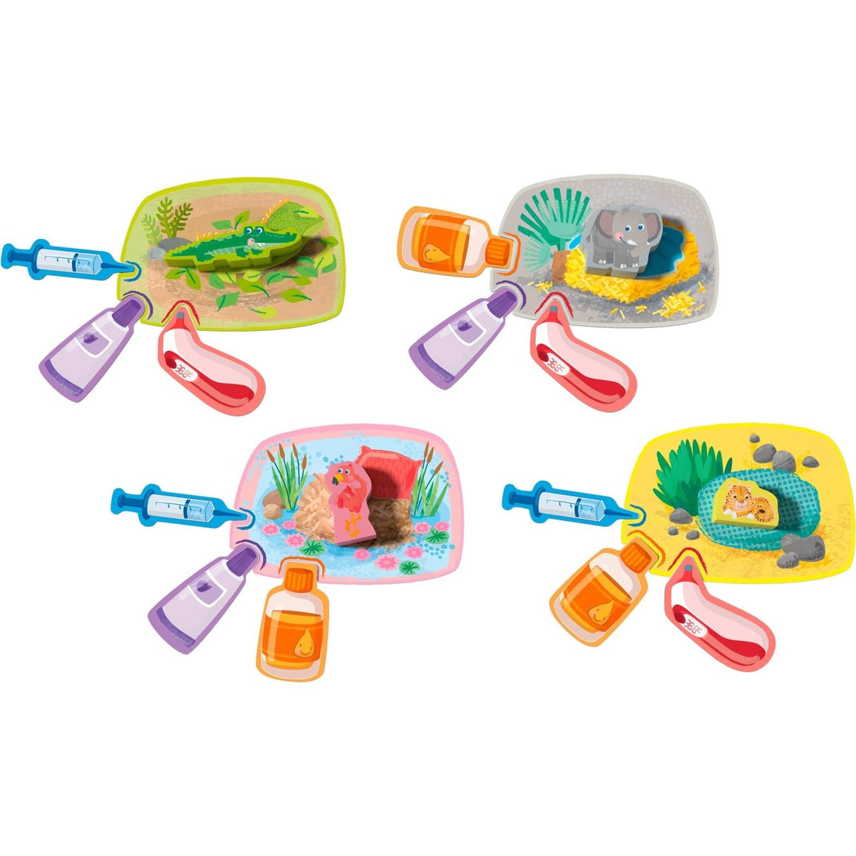 Haba Mis Primeros Juegos: Tratamos Con Animales, Juego De Habilidad 2011719001