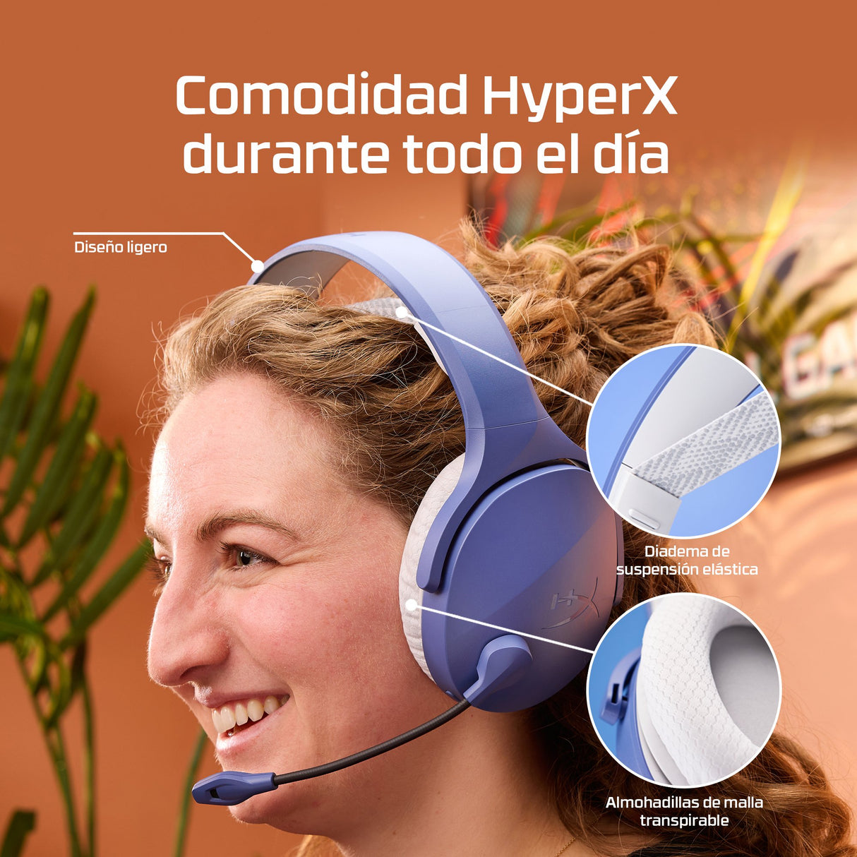 EAN 0198701202189 - HyperX Cloud Jet Wireless Black Gaming Headset Inalámbrico Diadema Juego USB tipo A Bluetooth imagen 5