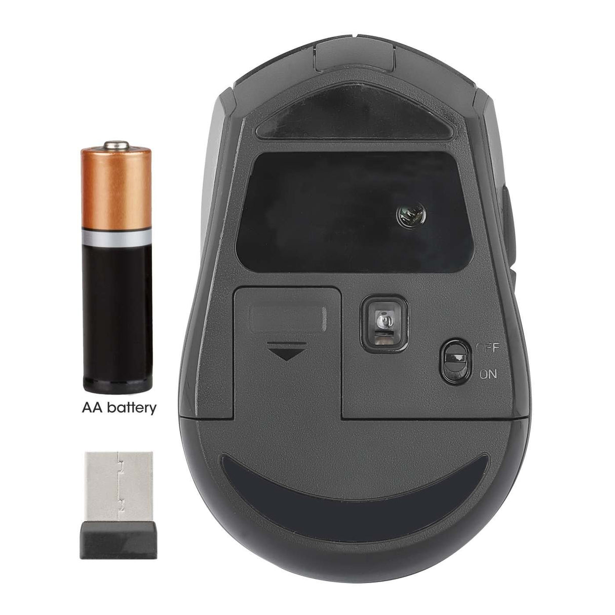 EAN 0766623190343 - Manhattan 190343 ratón Universal Ambidextro RF inalámbrico Óptico 1600 DPI imagen 6