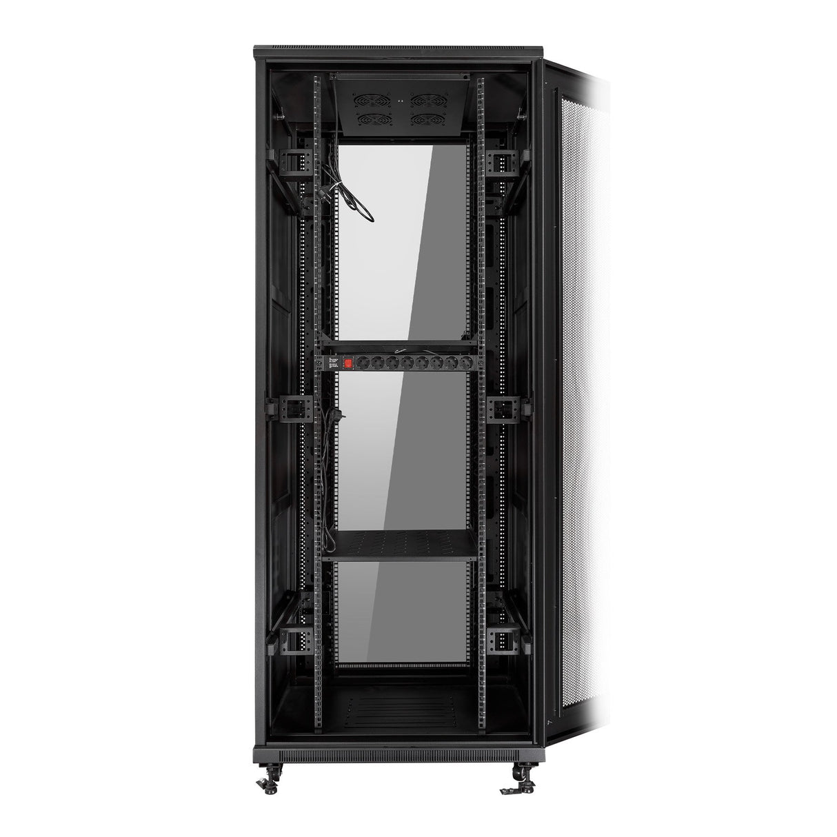 EAN 6940533543862 - aiten data AI6642 Rack o bastidor independiente Negro imagen 5