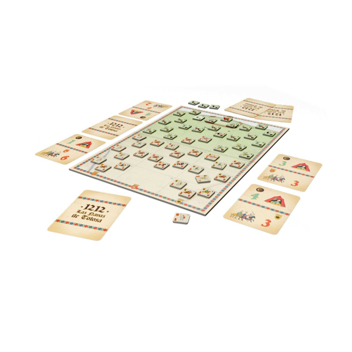 EAN 0634438583042 - Asmodee 1212 Las Navas de Tolosa 1212: Las Navas de Tolosa is an asymmetric, two-player wargame in which imagen 2