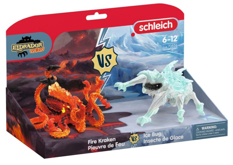 Schleich Eldrador Creatures Eiskäfer Vs. Feuerkrake 70826