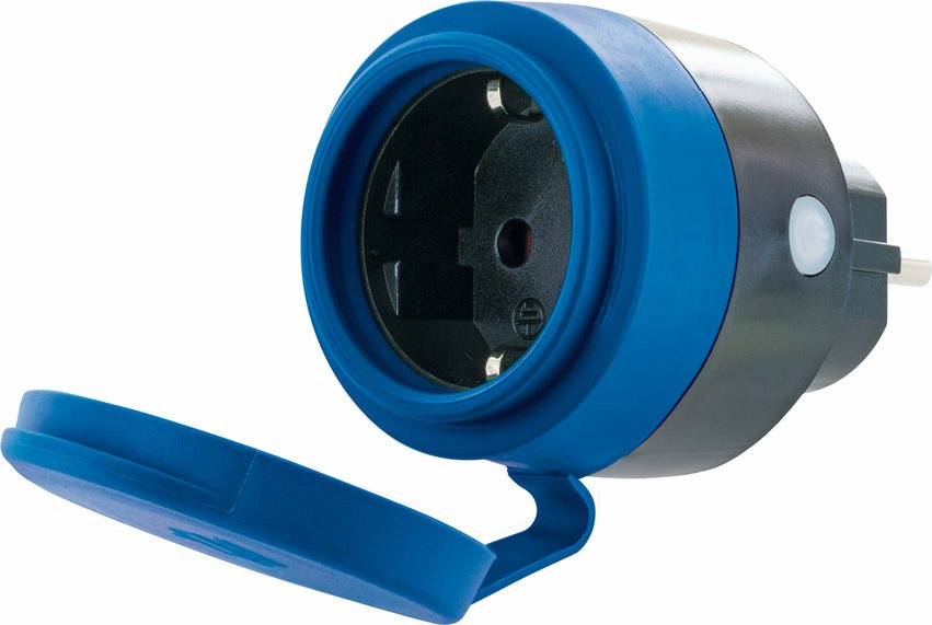 Schwaiger Meckdosenadaptador Ip44 Wifi Con Messfunktion