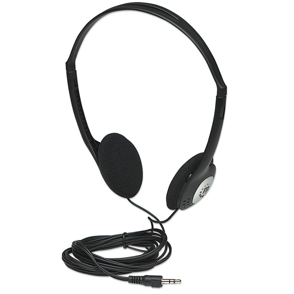 EAN 0766623177481 - Manhattan 177481 auricular y casco Auriculares Alámbrico Diadema Música Negro imagen 1