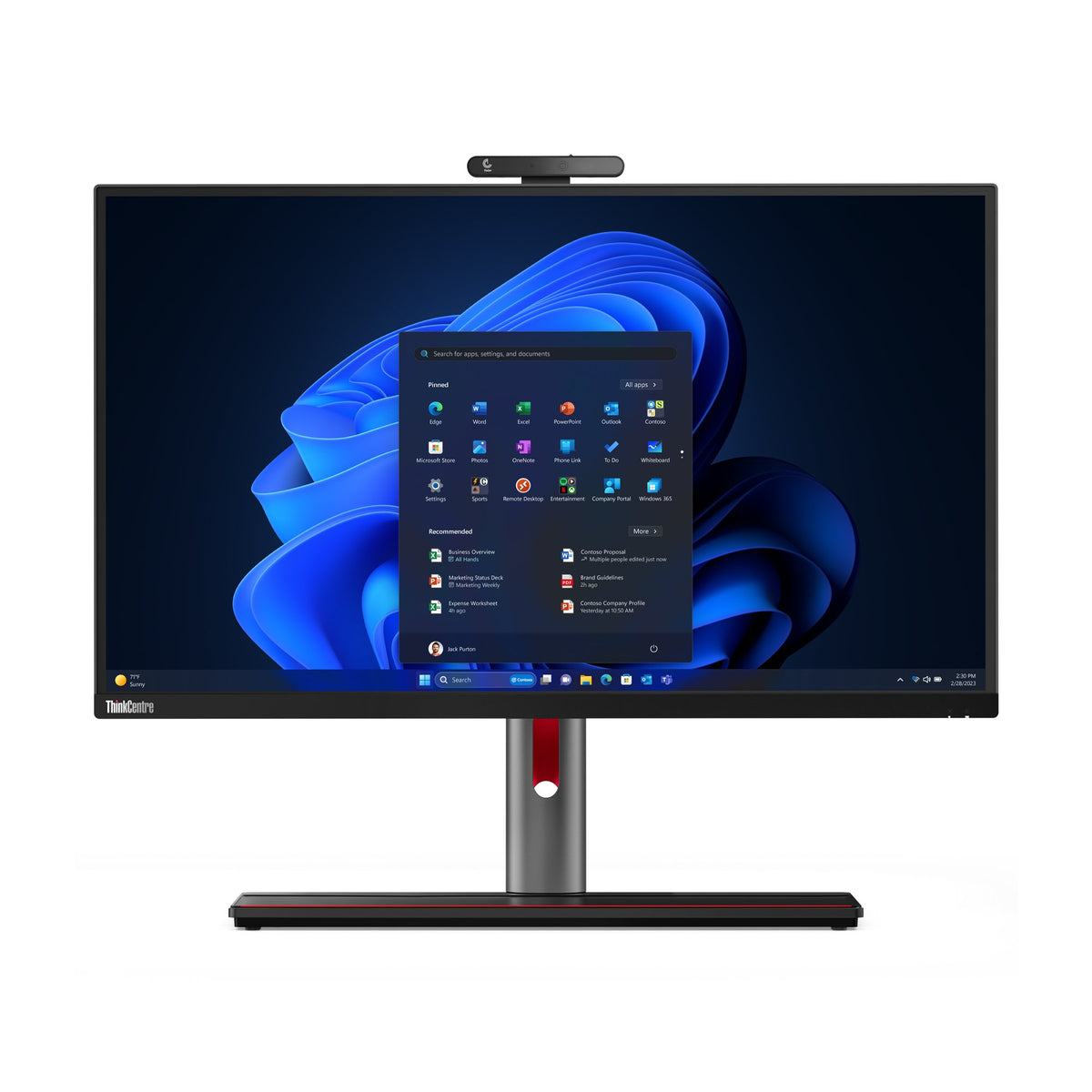 EAN 197532890541 - Lenovo ThinkCentre M90a Pro Gen 4 Intel® Core™ i7 i7-13700 68,6 cm (27") 2560 x 1440 Pixeles PC todo en un imagen 1