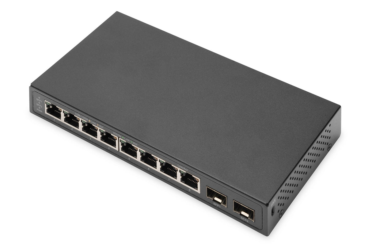 EAN 4016032478706 - Digitus DN-80067 switch No administrado Gigabit Ethernet (10/100/1000) Negro imagen 1