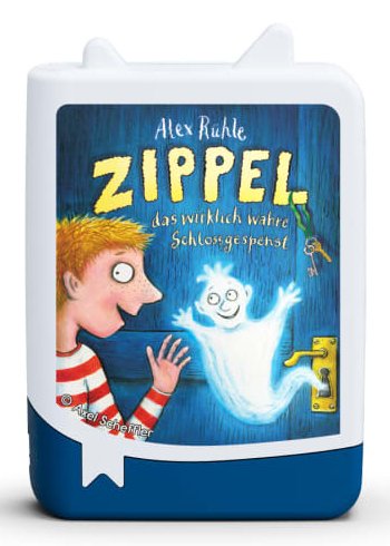 Tonies Book Tonies: Zippel, The Realmente Verdadero Castle Ghost, Personaje Del Audiolibro 11002704