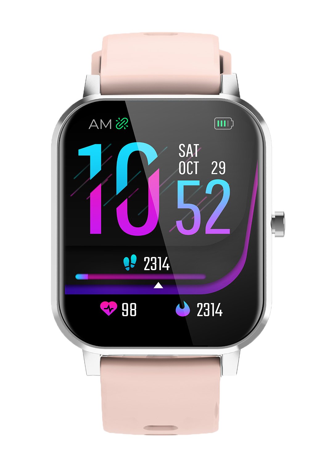 Pulsera Reloj Deportiva Denver Sw - 181 - Smartwatch - Ip67 - 1.7pulgadas - Bluetooth - Rosa