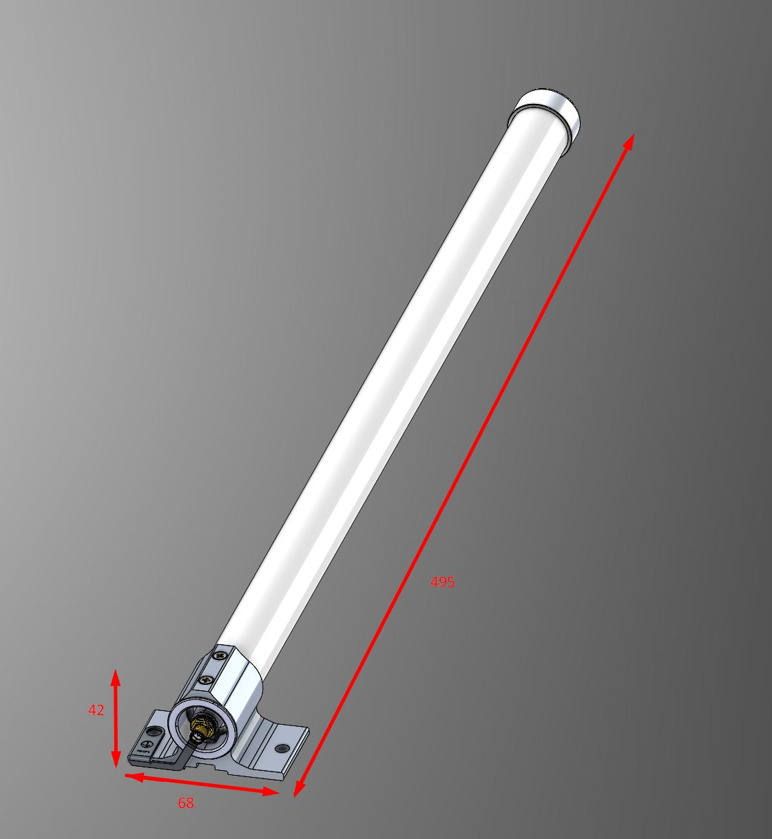 EAN 4752224007841 - Mikrotik 868 Omni antena para red Antena omnidireccional SMA 6,5 dBi imagen 4