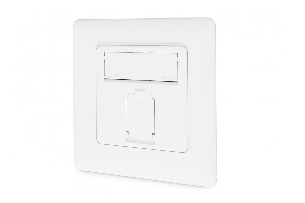 EAN 4016032485728 - Digitus DN-9010/8-1 toma de corriente RJ-45 Blanco imagen 1