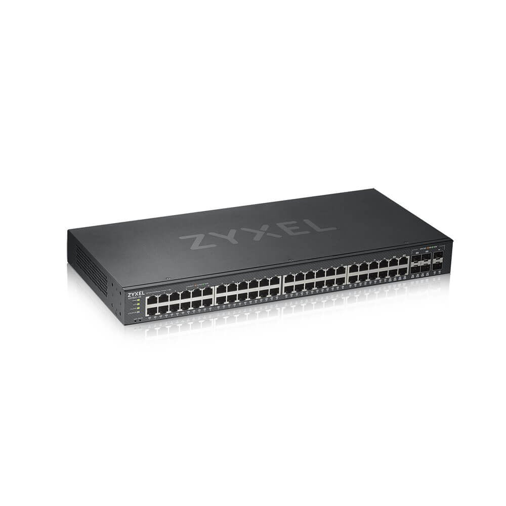 Hub Switch 48 Ptos Zyxel Gs1920-48v2-Eu0101f 44xgigabit+2xsfp+4x Combo/Smart L2 Gs1920-48v2-Eu0101f