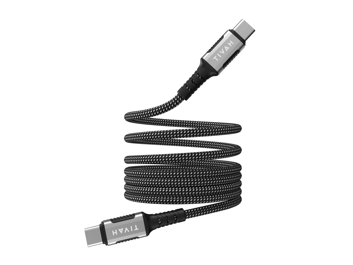 EAN 6939119077549 - Havit 6939119077549 cable USB 1 m USB C Negro, Plata, Blanco imagen 2