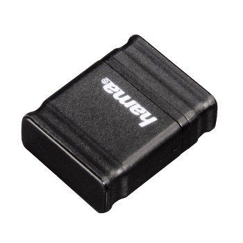 Hama Smartly Memoria Pendrive Usb 2.0 Con Tapa - 64gb De Capacidad - 15mb/S De Transferencia - Negro