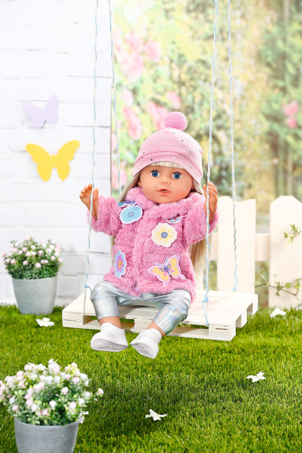 Baby Born Pink Coat Set 43cm Juego De Ropita Para Muñeca 833834