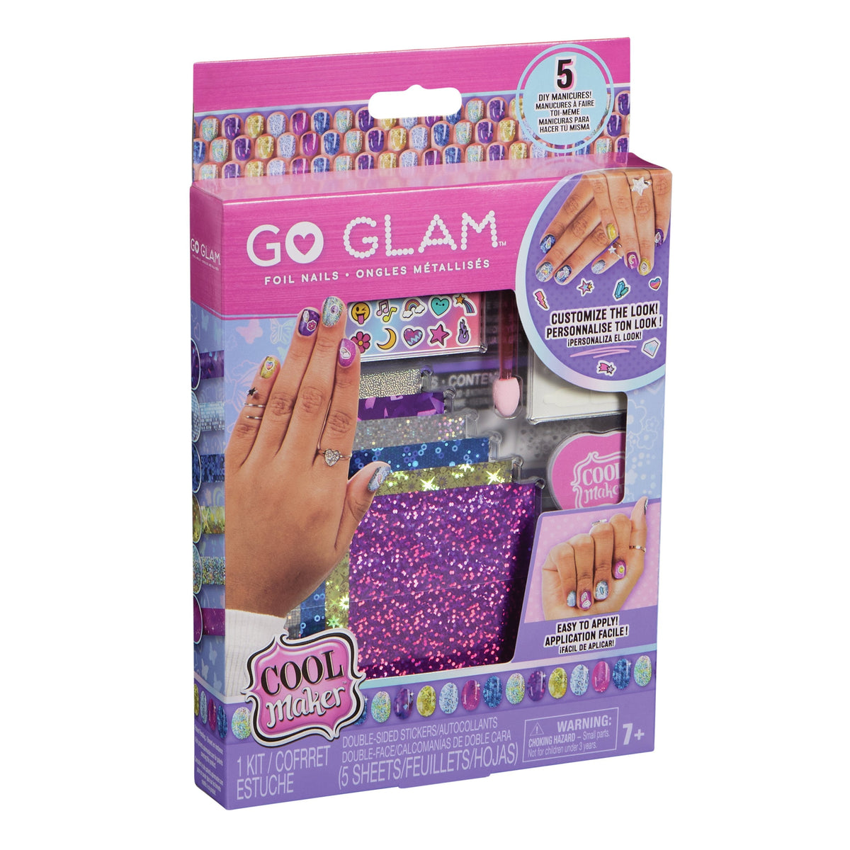 Manualidades Con Uñas De Aluminio Spin Master Cool Maker Go Glam 6071780
