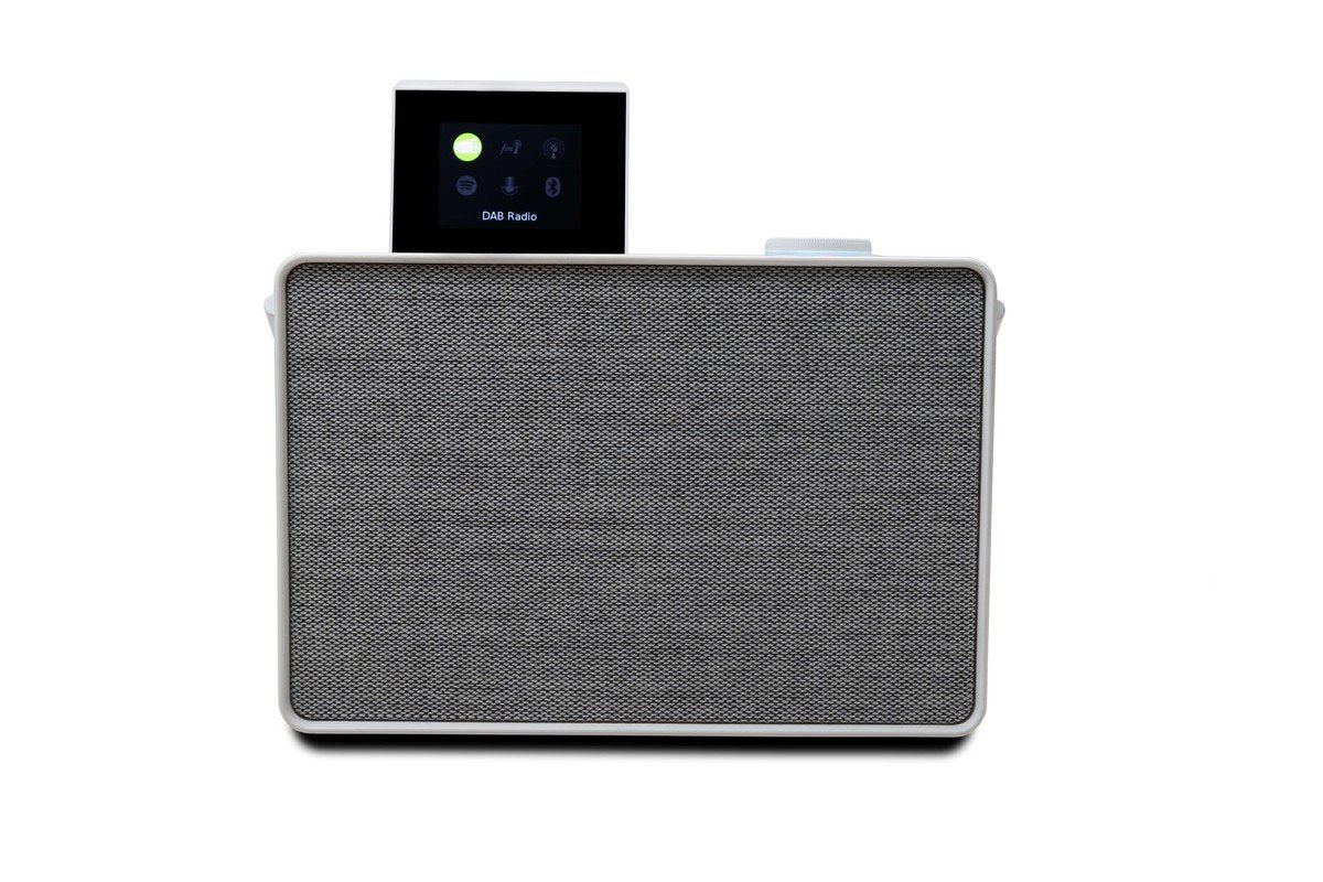 Pure Evoke Play Cotton White / Microcadena 40w Con Altavoces Integrados