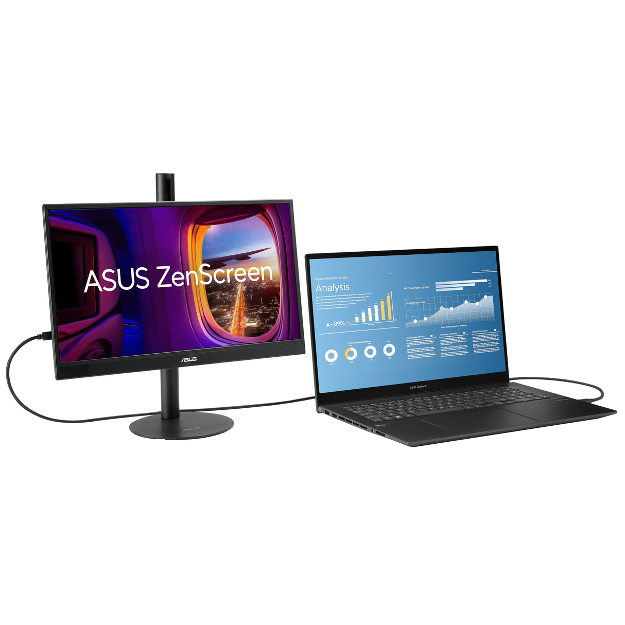 EAN 4711387005804 - ASUS ZenScreen MB17AHG pantalla para PC 43,9 cm (17.3") 1920 x 1080 Pixeles Full HD LCD Negro imagen 10