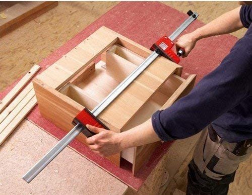 Bessey Abrazadera De Cuerpo Vario Revo Krev100-2k (Rojo/Negro, 1.000/95)