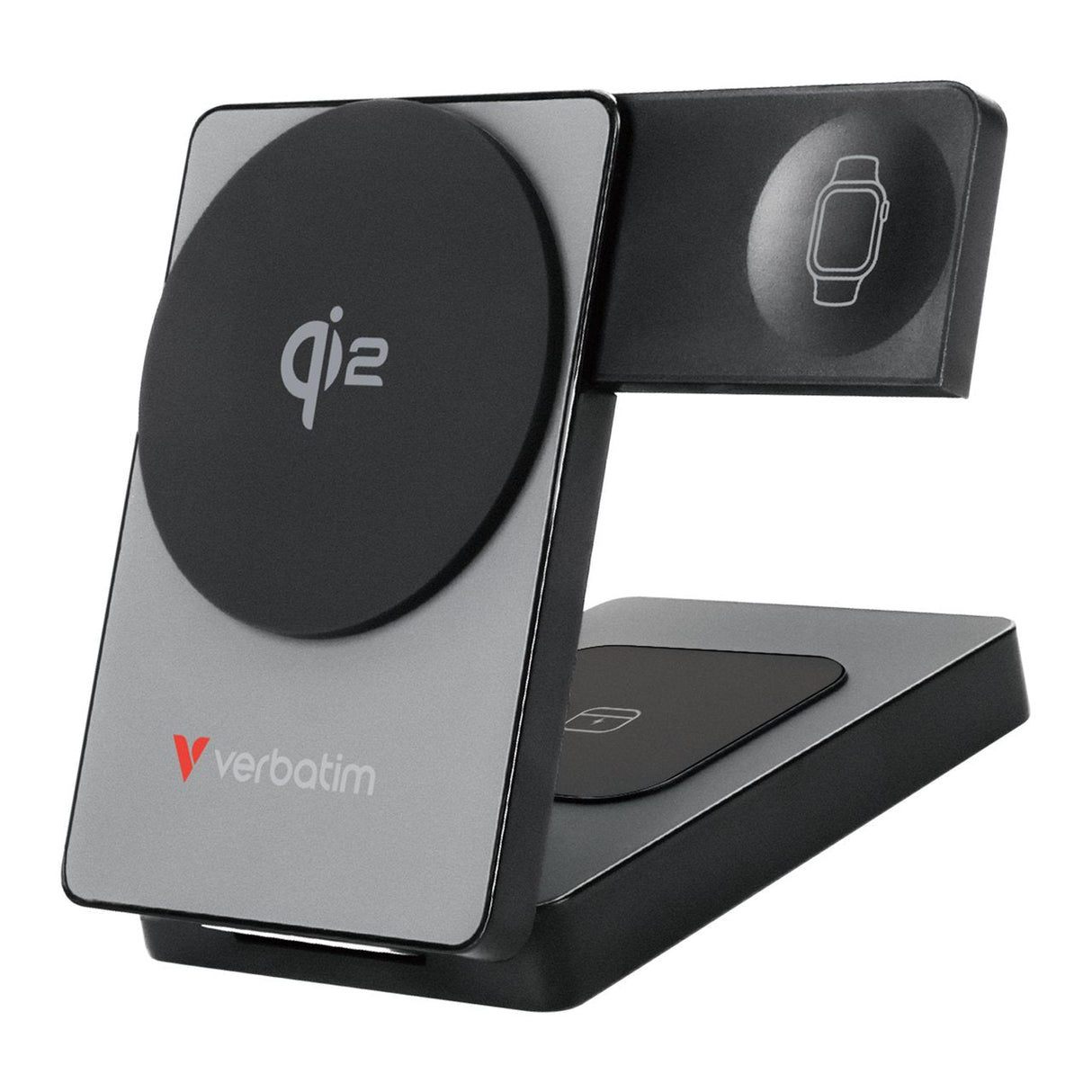 Verbatim Foldable 3-In-1 Magnet. Wireless Pb 5000mah Grau 32294