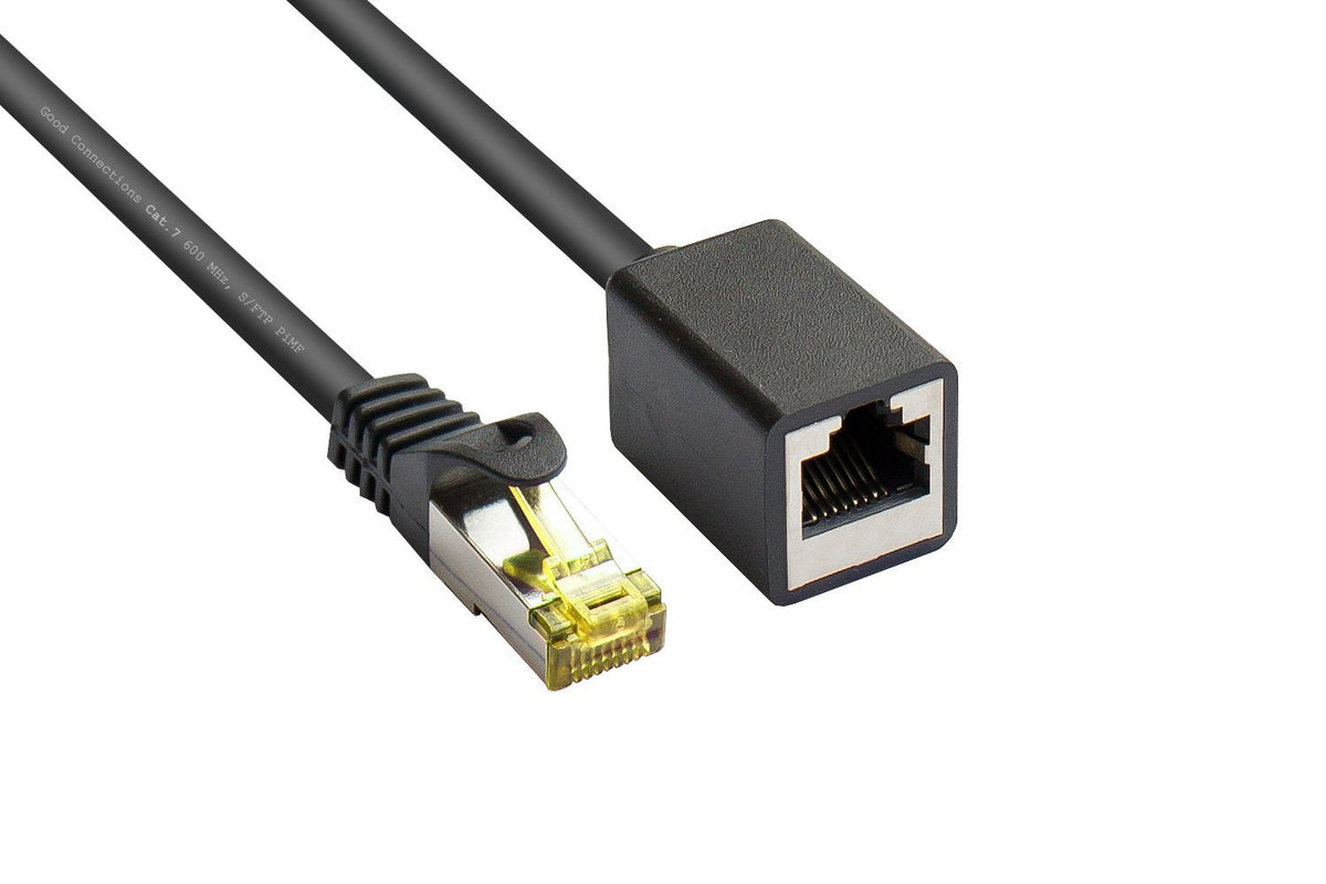 Good Connections Cable De Redverl. M. Cat.7 Rk Schwarz 5m