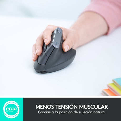 EAN 5099206081901 - Logitech 910-005448 ratón Oficina mano derecha RF Wireless + Bluetooth Óptico 4000 DPIimagen 7)