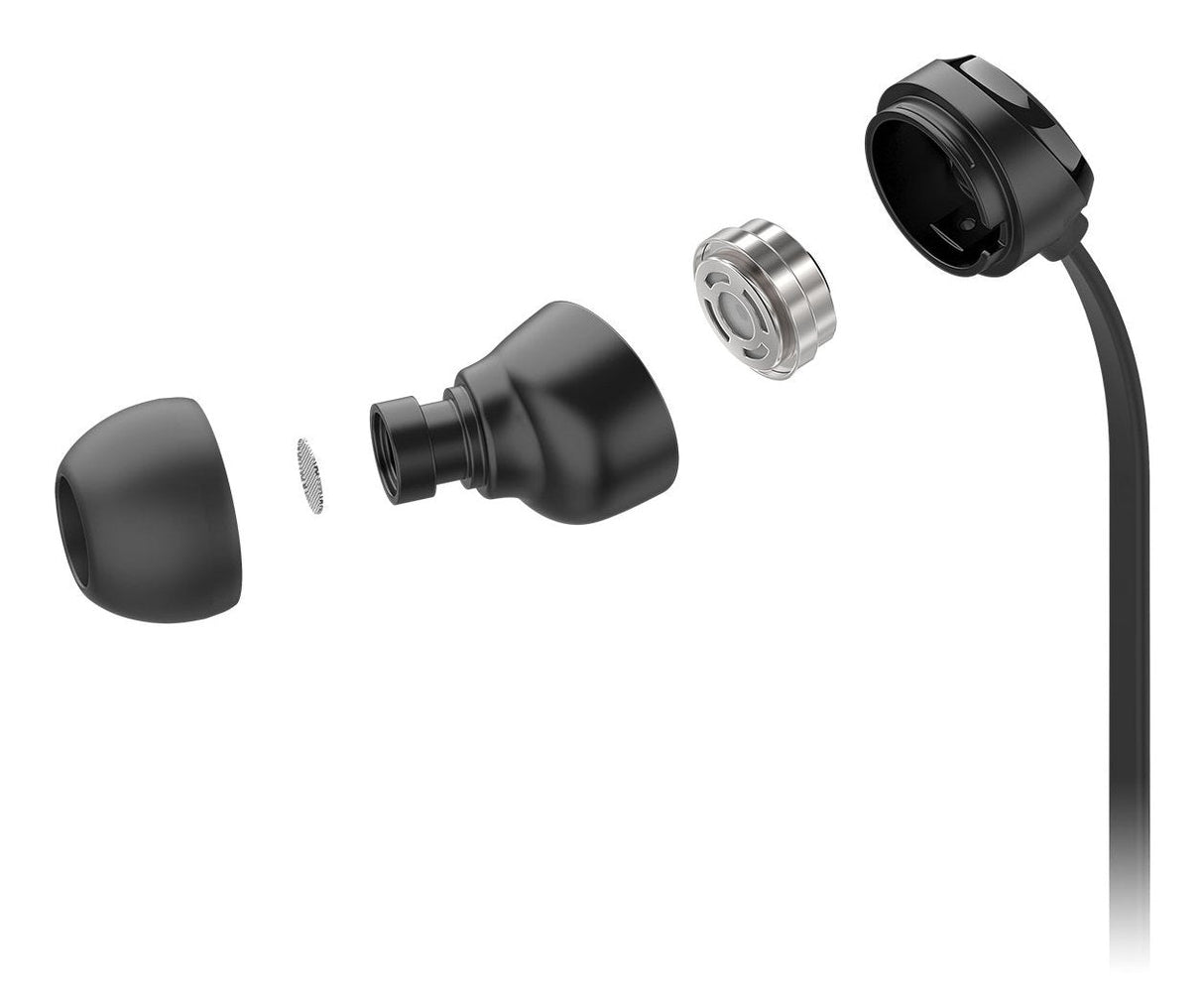 Auriculares Motorola Earbuds 3c-S Black In-Ear Wired