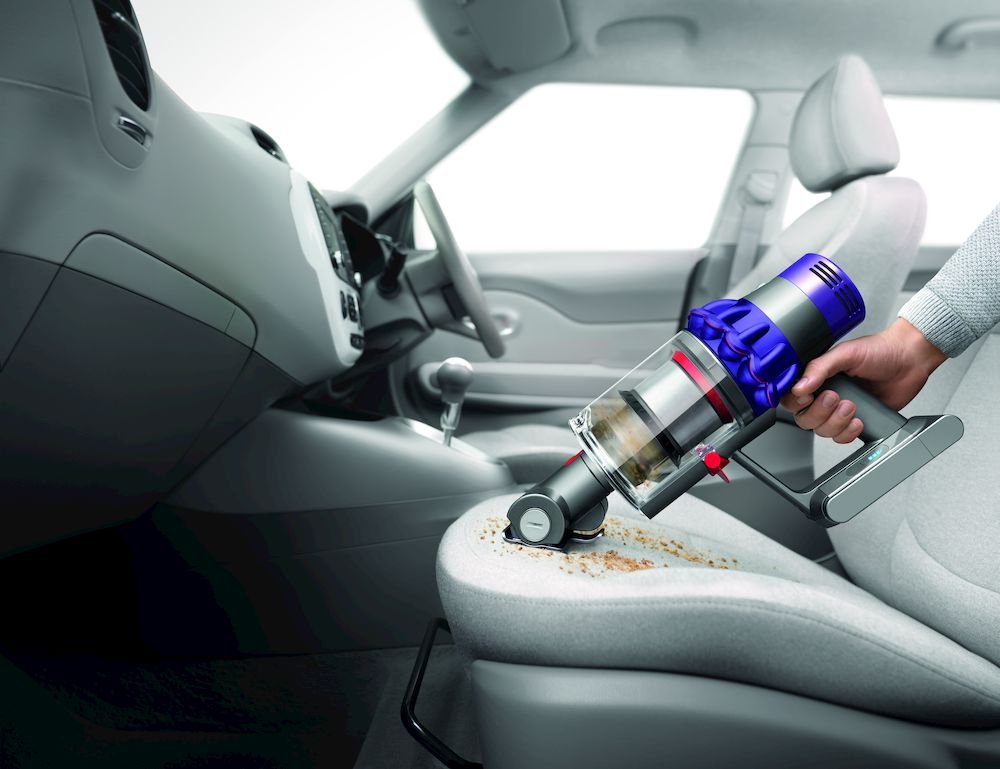 EAN 5025155089750 - Dyson V15 Detect Fluffy Aspiradora escoba 2 en 1 Batería Secar Sin bolsa Azul, Níquel imagen 5