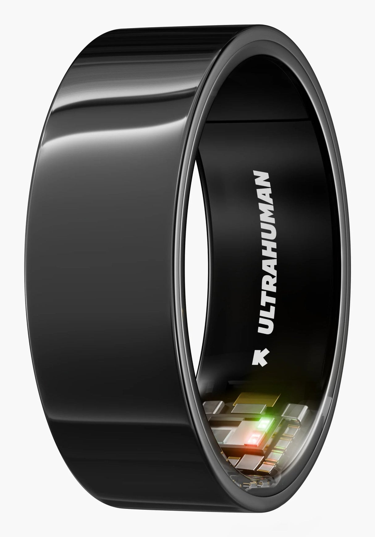 Ultrahuman Ring Air - Smart Ring Für Frauen Und Männer - Schlaf -Und Fitness Tracking Wearable - Herzfrequenz - Smartring Aster Negro Grösse 9