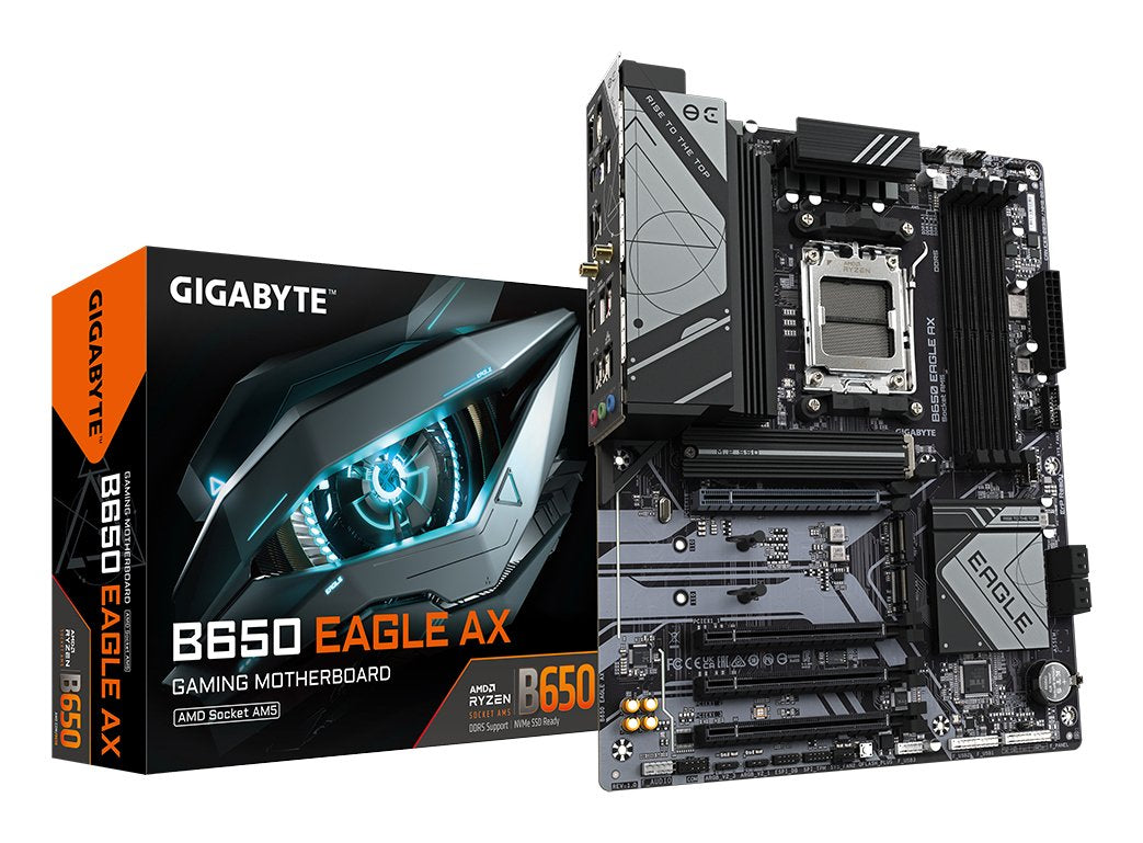 EAN 4719331860158 - GIGABYTE B650 EAGLE AX placa base AMD B650 Zócalo AM5 ATX imagen 1