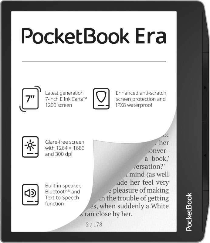EAN 7640152096716 - PocketBook 700 Era Silver lectore de e-book Pantalla táctil 16 GB Negro, Plata imagen 3