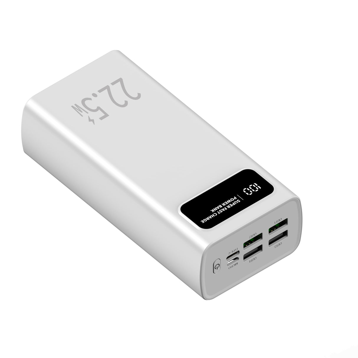 EAN 8436588883353 - Leotec LEPOW30W22W batería externa Polímero de litio 30000 mAh Blanco imagen 7