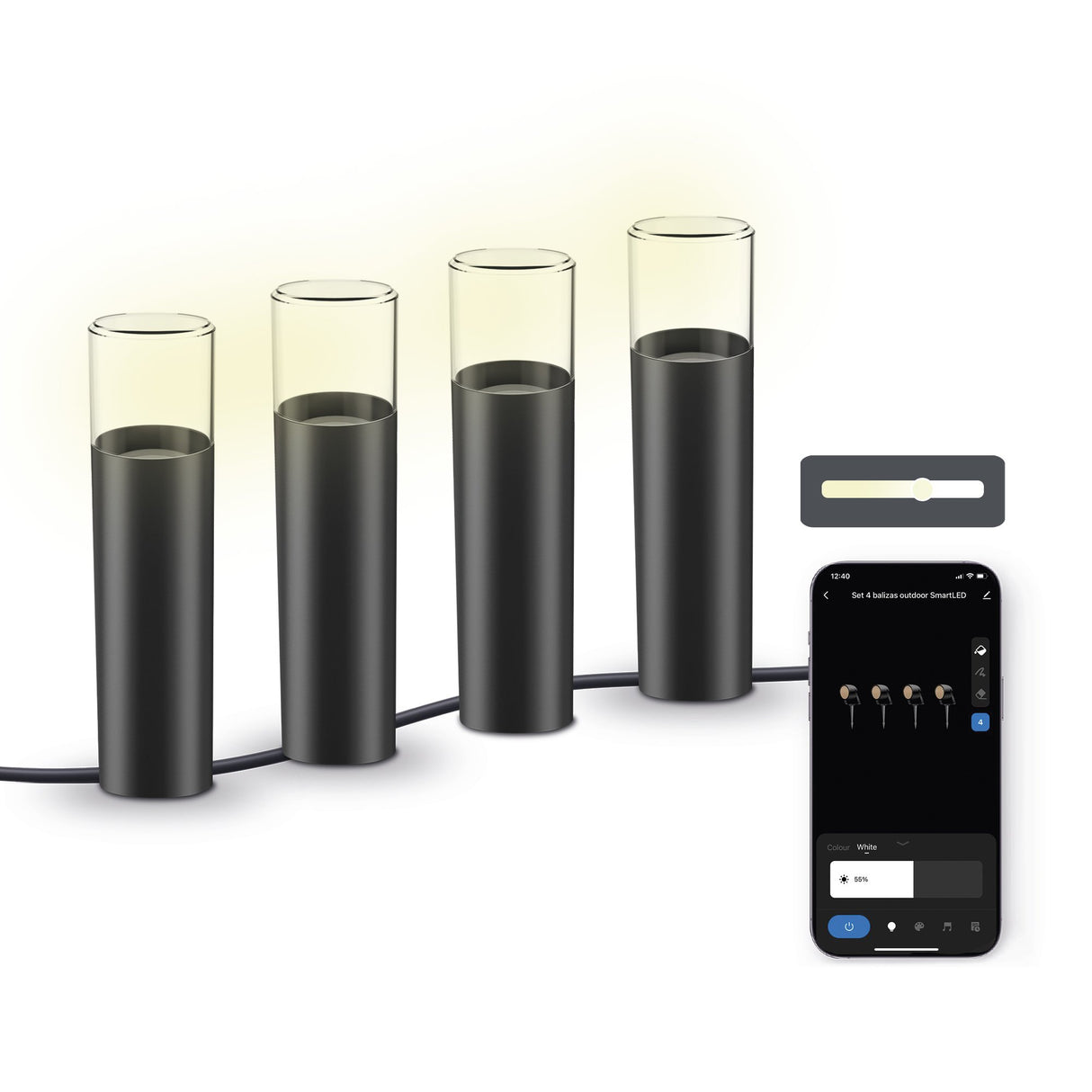 EAN 8427542128238 - Ksix BXOUTL2 iluminación al aire libre Iluminación de suelo para exteriores LED imagen 3