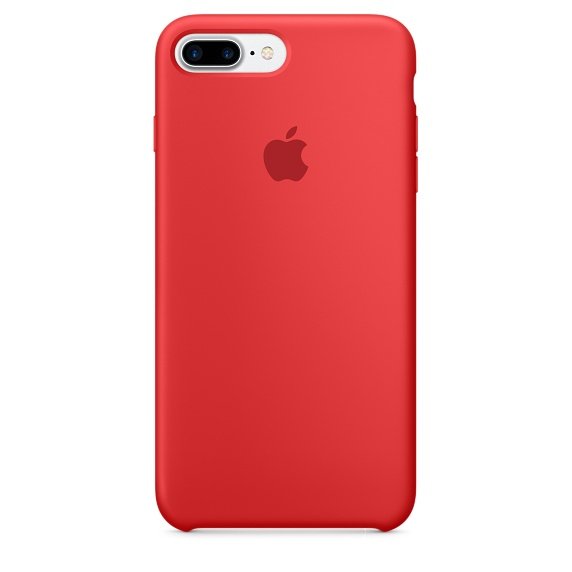 Apple (Product) Redcarcasa Trasera Para Telfono Mvilsiliconarojopara Iphone 7 Plus
