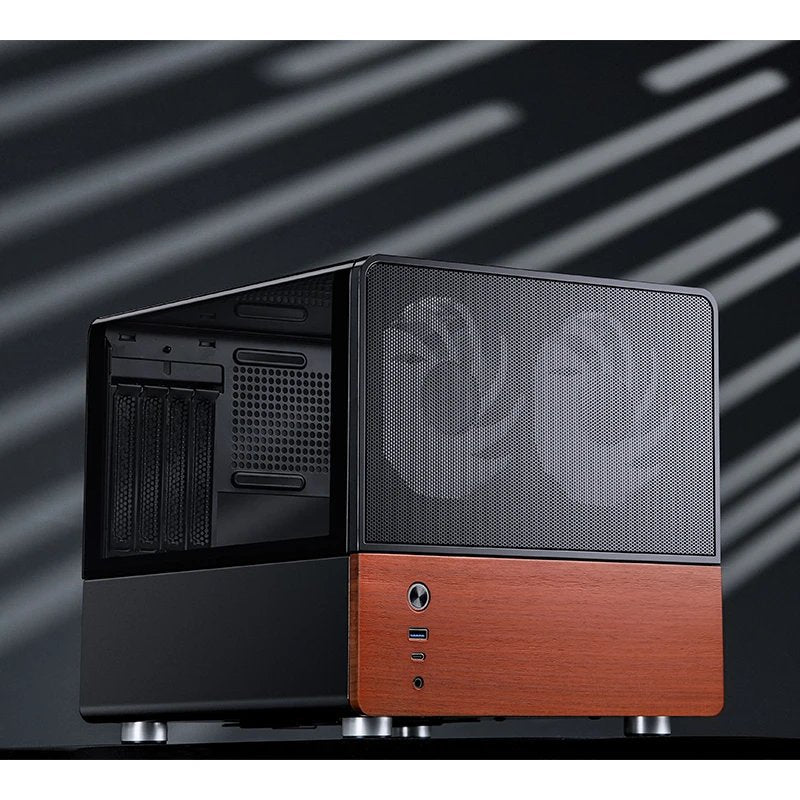Jonsbo V12 Pc Carcasa, Mini-Tower, Micro-Atx - Negro
