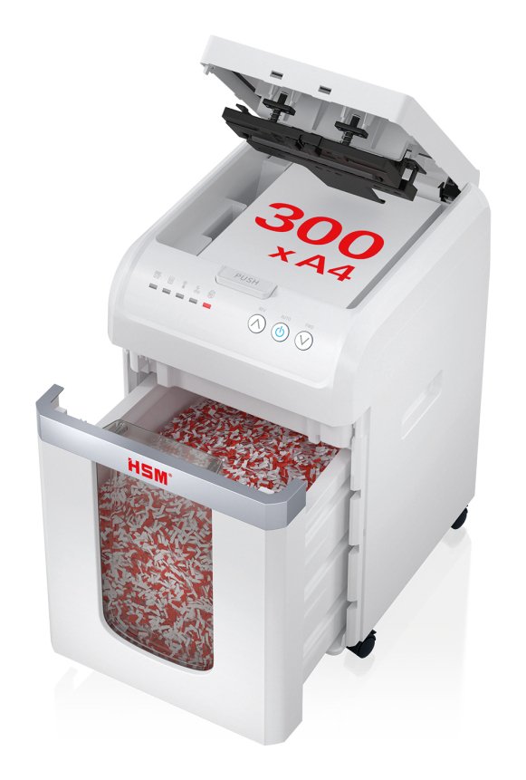 Hsm Destructora De Documentos Autofeed X300 P-4 4x12 220-240v/50hz Eu
