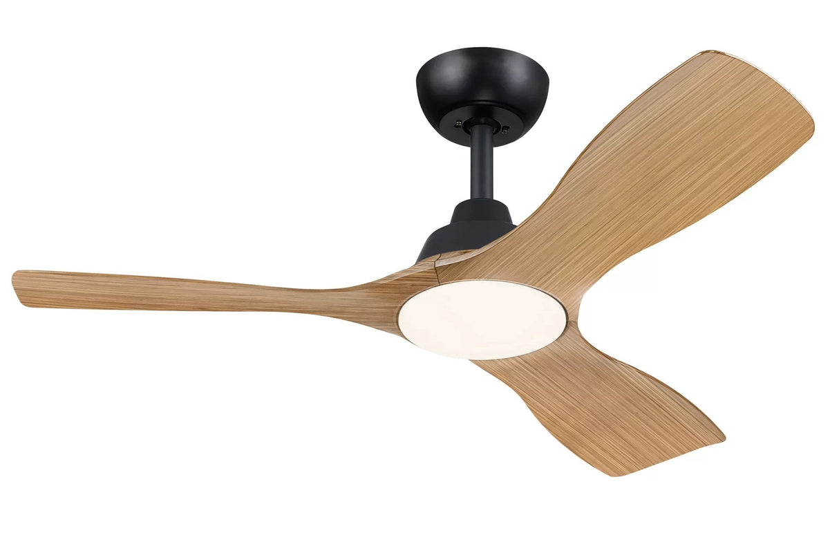 Ventilador Philips Olas Fan Ceiling De Techo Con Luz Led Hasta 6500k - Aspas Fijas - 30w Ventilador + 24w Luz - Mando A