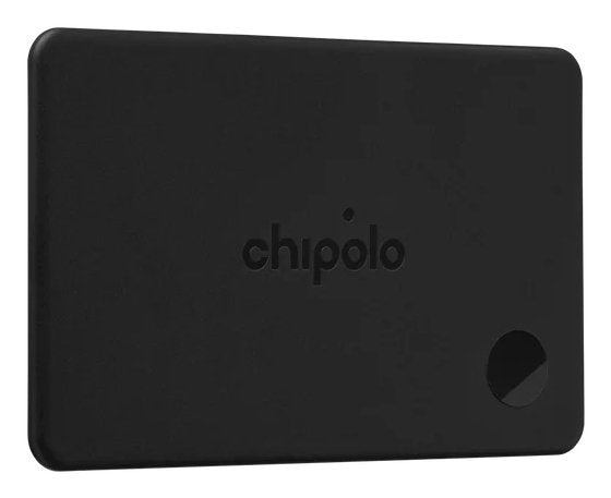 Chipolo Card Rechargeable Tracking Card Compatible With Apple Find My On Iphone (Carbón)