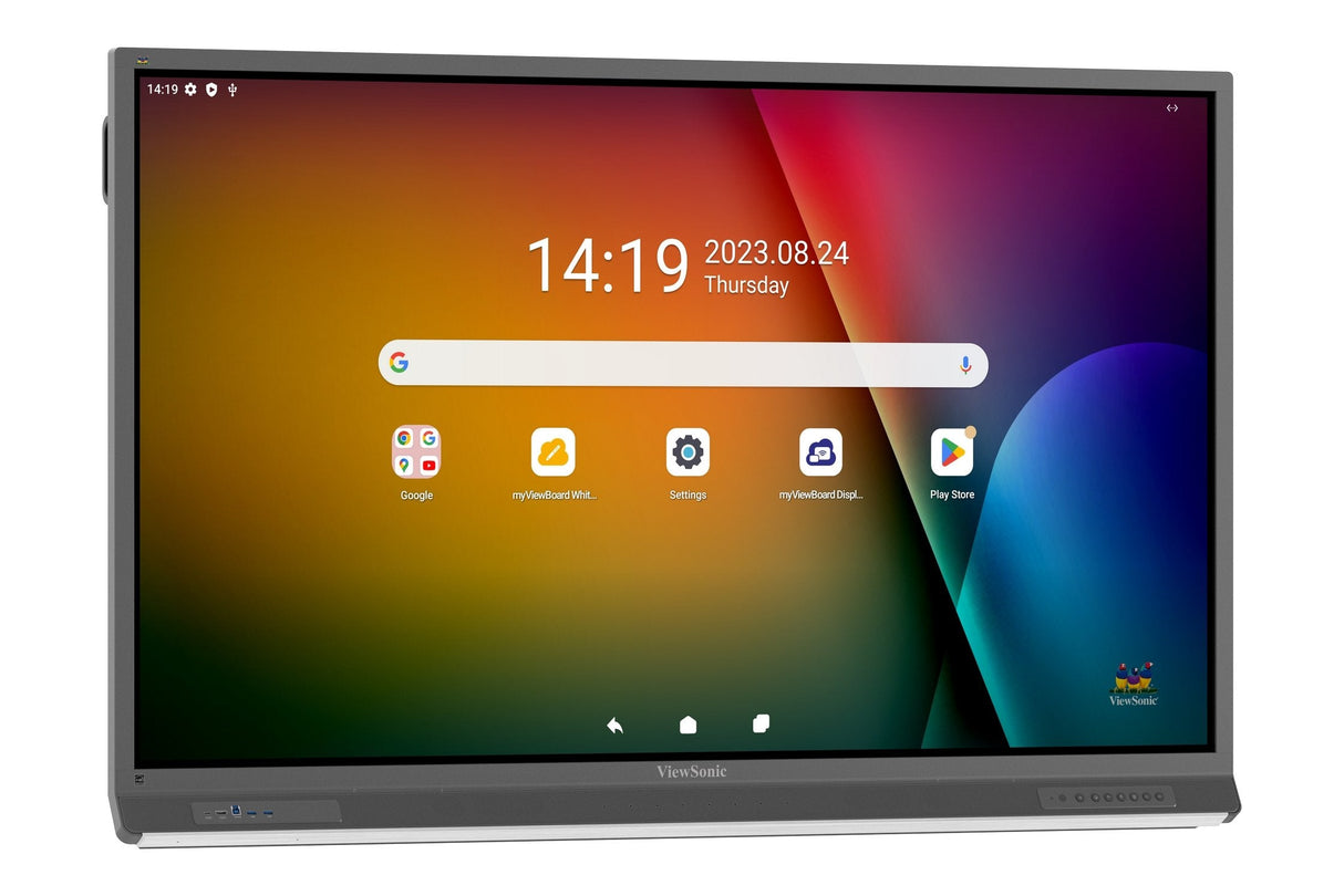 Viewboard 52serie Touchscreen - 65inch - 4k - Android 13.0 - Ir 400 Nits - 2x20w + Sub 20w + Array Mic - 8/64gb