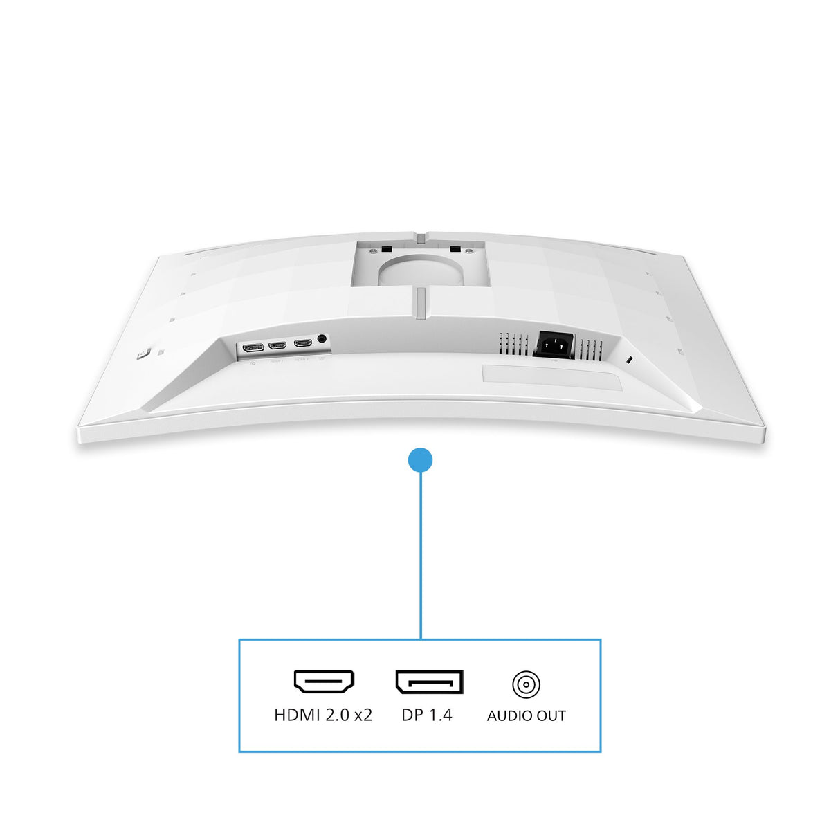 EAN 8721038002638 - Philips Evnia 5000 27M2C5501/00 pantalla para PC 68,6 cm (27") 2560 x 1440 Pixeles Quad HD LCD Blanco imagen 4