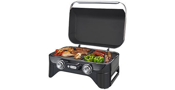 EAN 3138522114220 - Campingaz Attitude 2100 EX Parrilla Mesa Gas Negro, Acero inoxidable 5000 W imagen 5