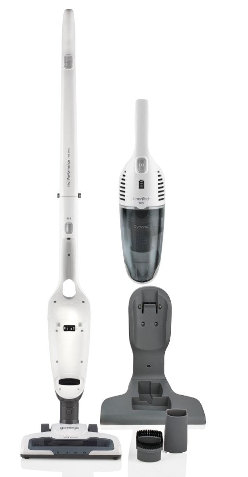 EAN 3838782386978 - Gorenje SVC180FW Aspiradora escoba 2 en 1 Batería Secar HEPA Sin bolsa 0,6 L Blanco imagen 3