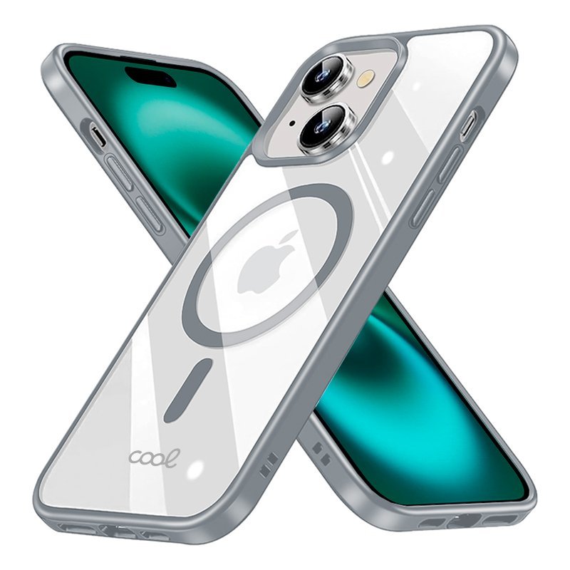 EAN 8434847075471 - COOL Accesorios COOL funda para teléfono móvil 17 cm (6.7") Plata, Transparente imagen 4