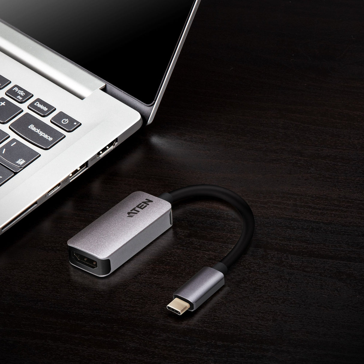 EAN 4719264649882 - ATEN UC3008A1-AT Adaptador gráfico USB 4096 x 2160 Pixeles Plata imagen 2