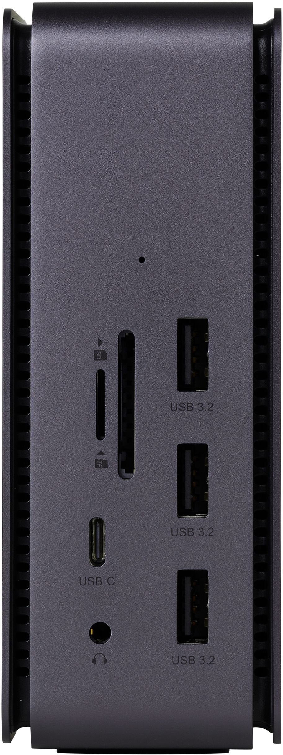 Estuff Es623015 Base Para Portátil Y Replicador De Puertos Alámbrico Usb4 Aluminio, Negro