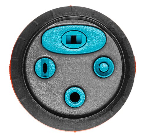 Gardena 18304-20 Pistola De Pulverización De Agua O Boquilla Pistola Pulverizadora De Agua Para Jardín Negro, Gris, Naranja