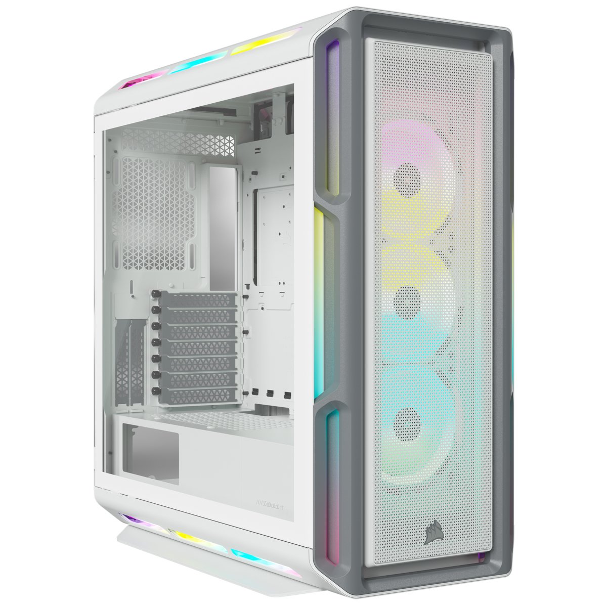 EAN 0840006645184 - Corsair iCUE 5000T RGB Midi Tower Blanco imagen 1