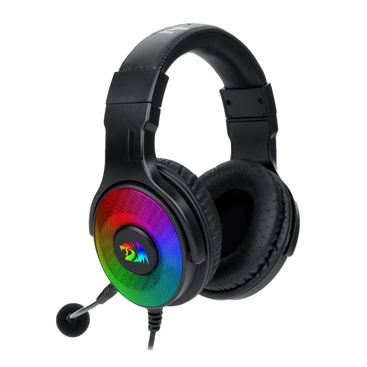 Redragon Pandora Auricular Gaming Rgb Virtual 7.1 Usb Micrófono Negro