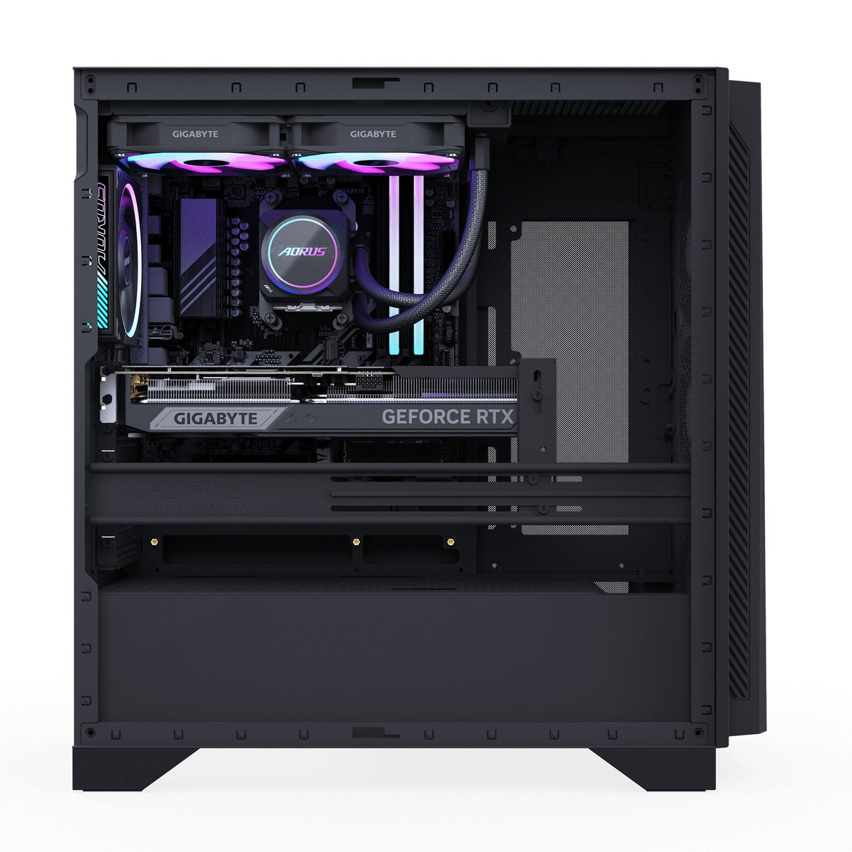 Pc Gaming Gigabyte Ap5a7n7t-5102? Amd Ryzen 7 9800x3d 32 Gb Ddr5-Sdram 2 Tb Ssd Nvidia Geforce Rtx 5070 Ti Windows 11 Home Escritorio Pc Negro