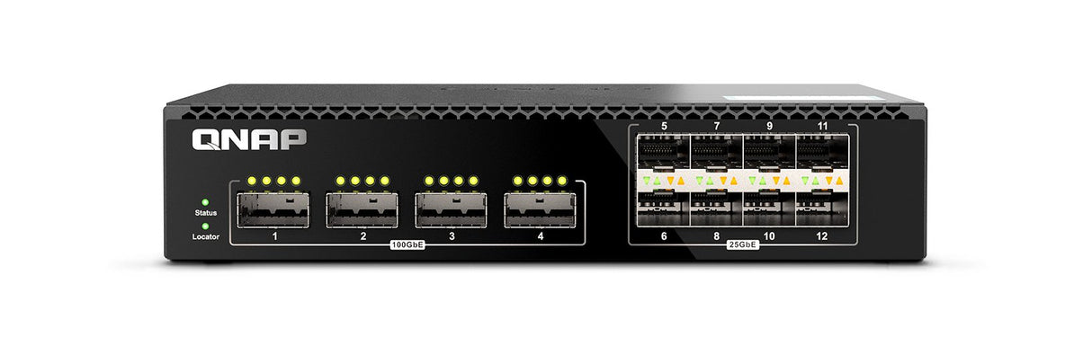 EAN 4711103084298 - QNAP QSW-M7308R-4X switch Gestionado L3 1U Negro imagen 1